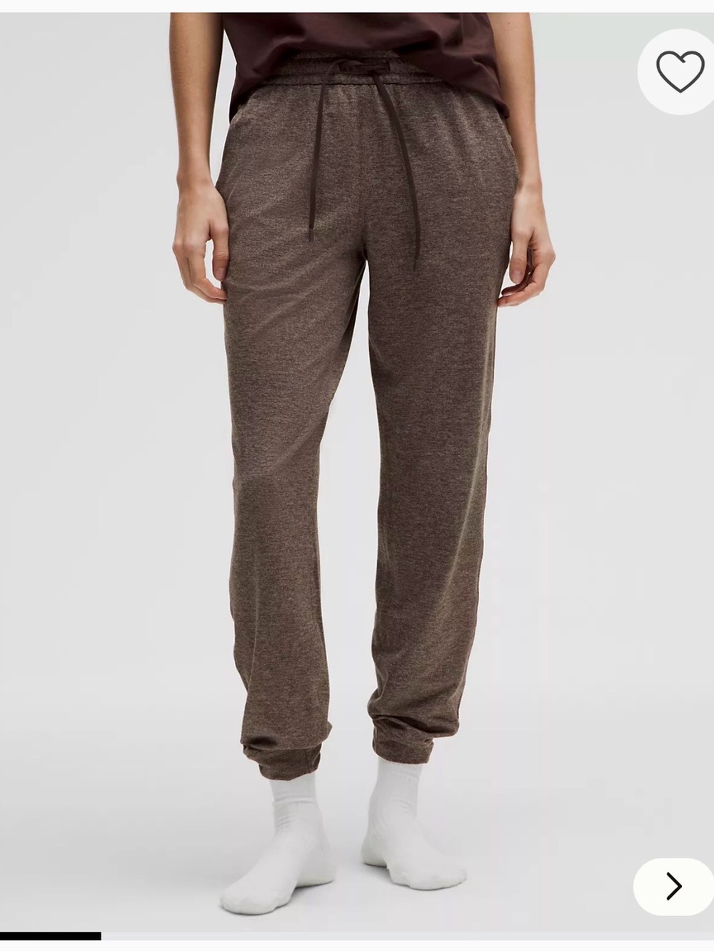 Lululemon Soft Jersey Classic Fit 7/8 Jogger Pants
